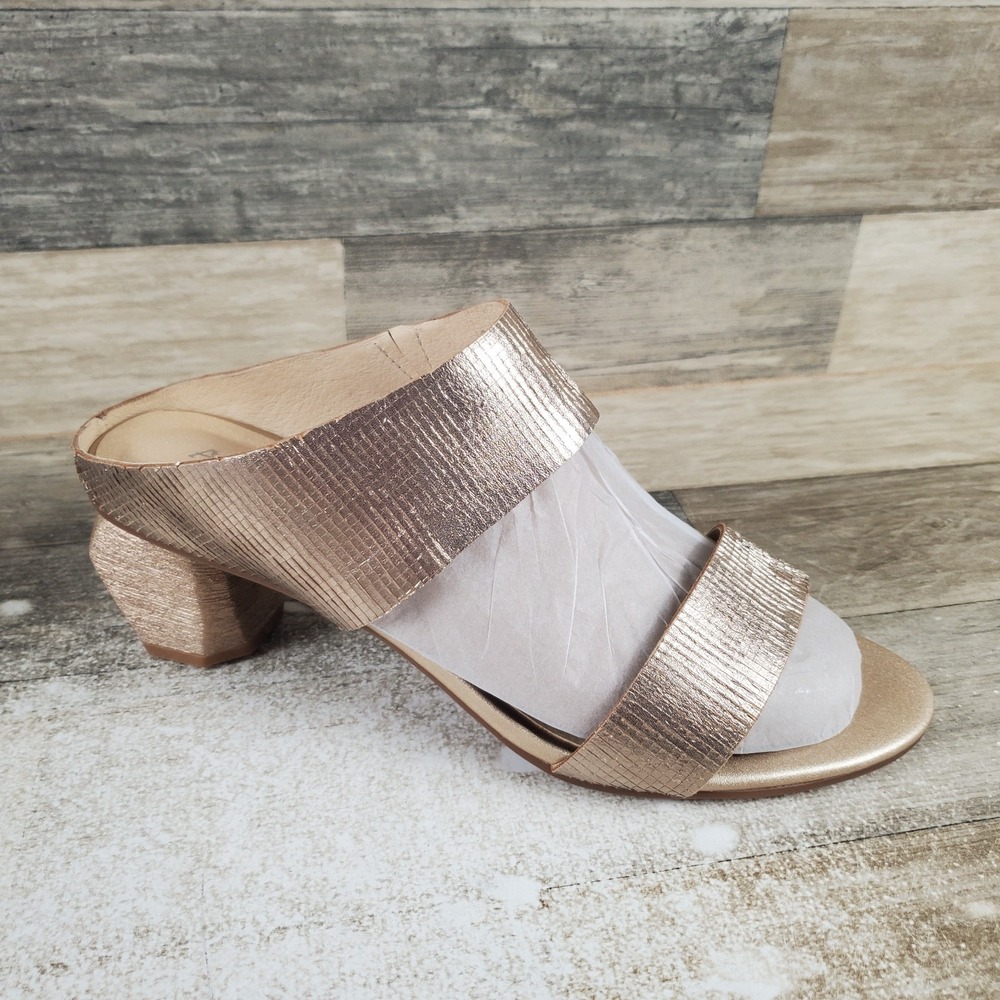 Antelope Amelia Womens Sandals Sz 10 - 10.5 Leather Slip On Round & Open Toe